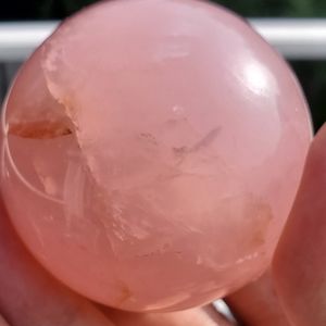 Rose Quartz Crystal Ball